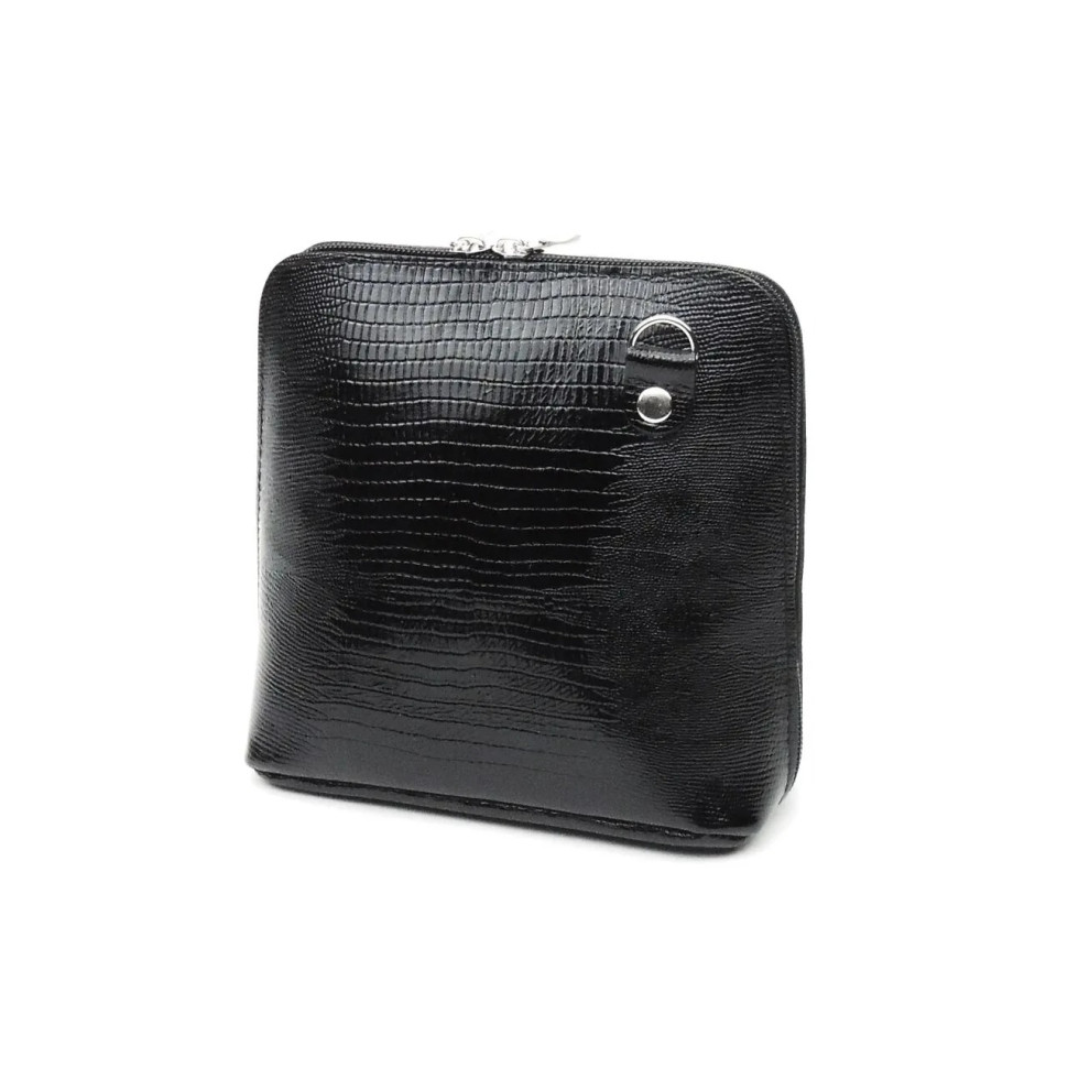 Сумка женская Natalia Kalinovskaya С 83р.911 «Бенте» чёрная рептилия Сумка женская Natalia Kalinovskaya С 83р.911 «Бенте» чёрная рептилия