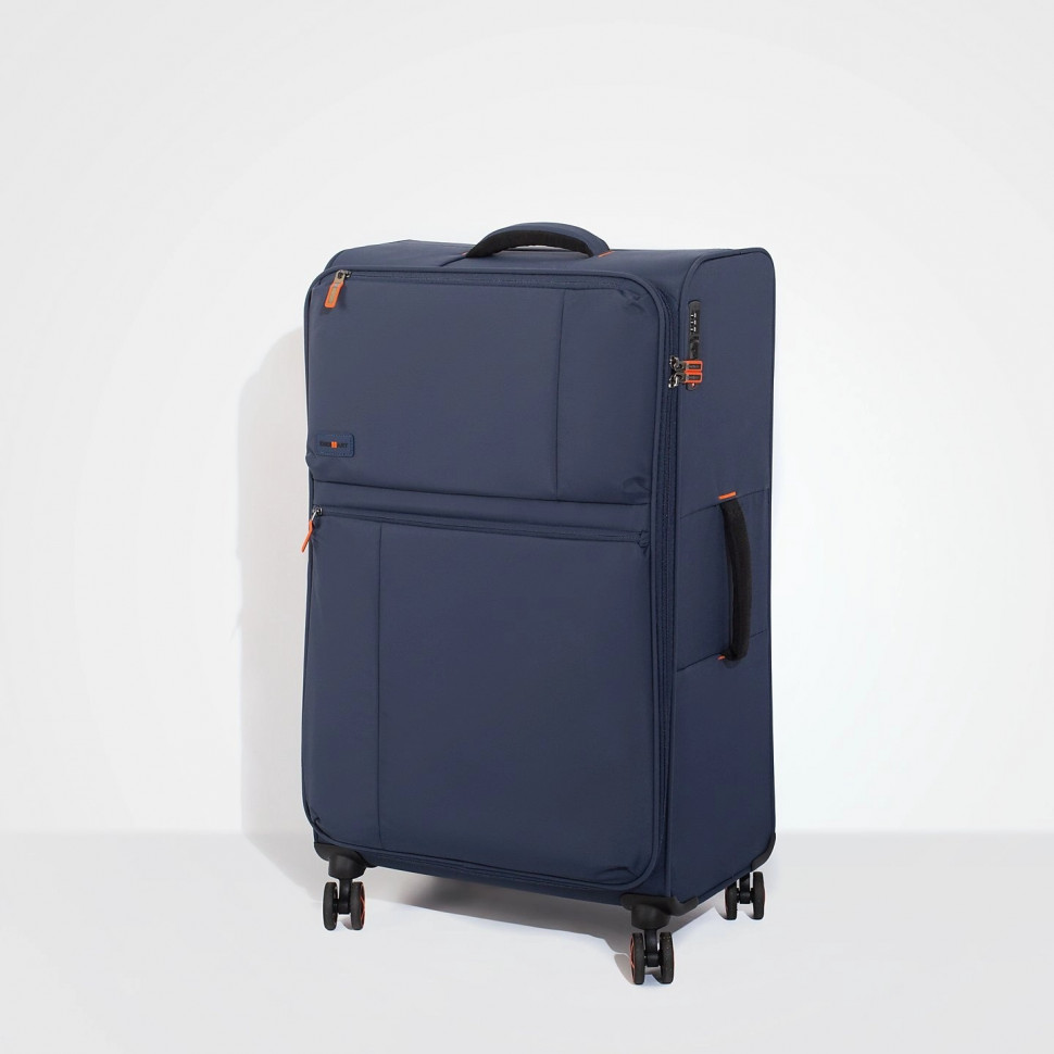 Чемодан Eberhart Pure большой L полиэстер 30P-011-428 4к.синий 