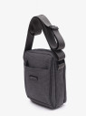 Сумка мужская Baggins 1017 серая Сумка мужская Baggins 1017 серая