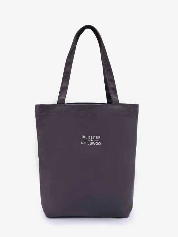 Сумка-шопер Б 6003 серая