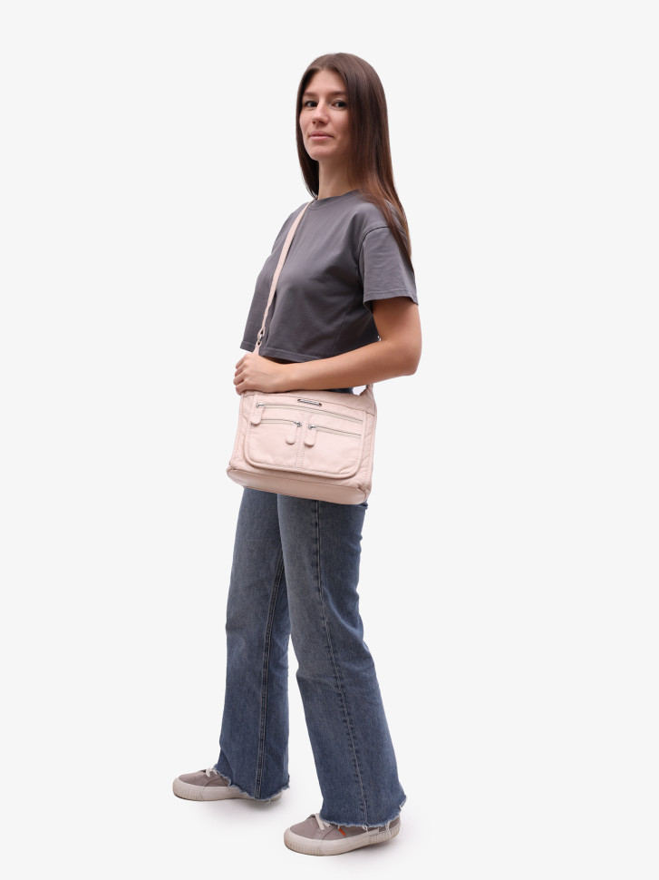 Сумка Runyi, А803-1 бежевая Сумка Runyi, А803-1 бежевая