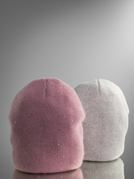 Шапка женская 12568 MARHATTER пепельная роза (56-58)