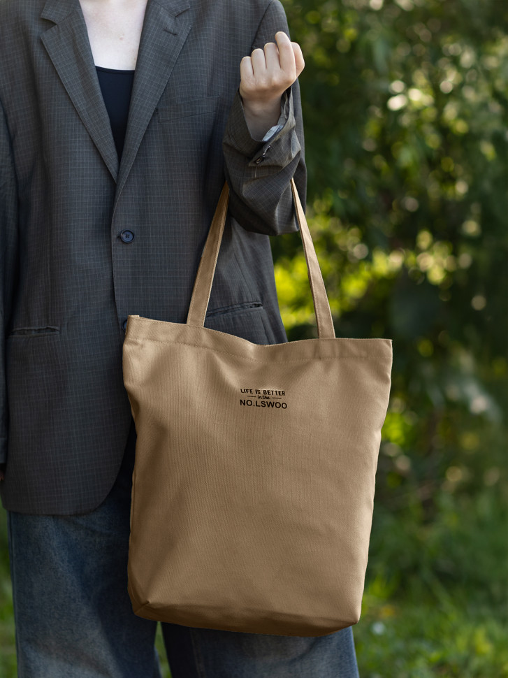 Сумка-шопер Б 6003 коричневая Сумка-шопер Б 6003 коричневая