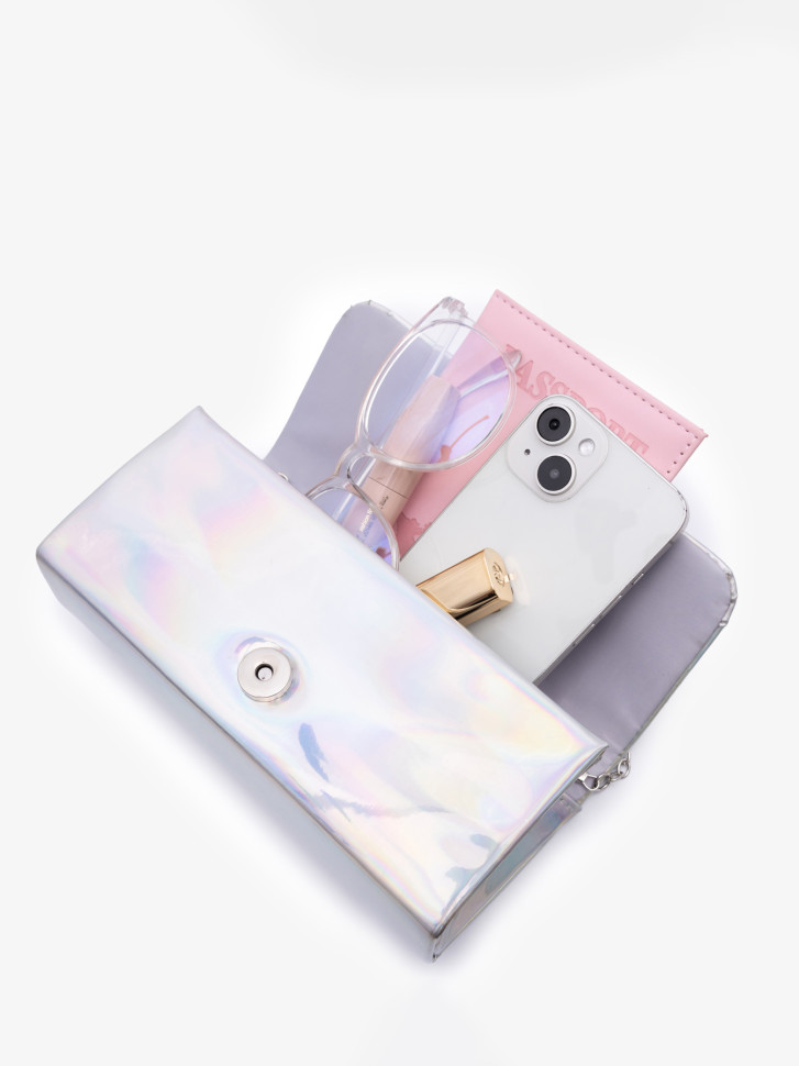 Клатч женский Funxilan 1703 silver Клатч женский Funxilan 1703 silver