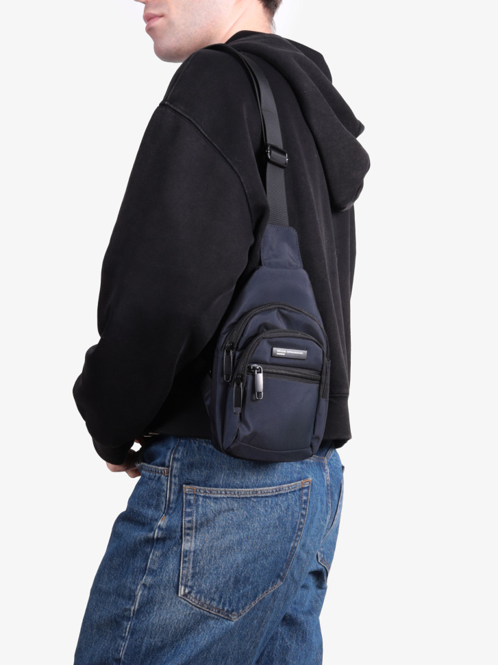 Рюкзак на одно плечо Baggins 6924 синий Рюкзак на одно плечо Baggins 6924 синий