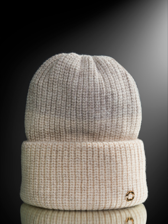 Шапка женская 12650 MARHATTER серо-бежевый (56-58)