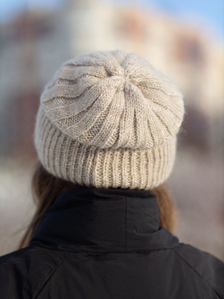 Шапка женская 12838/2 MARHATTER св.коричневая (56-58)