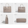Сумка женская David Jones 6799А taupe Сумка женская David Jones 6799А taupe