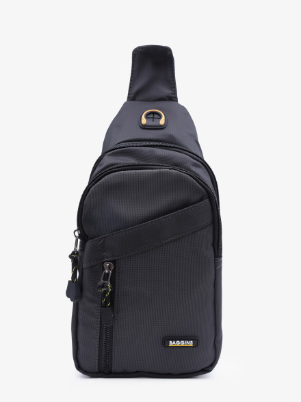 Рюкзак на одно плечо Baggins 82055 серый