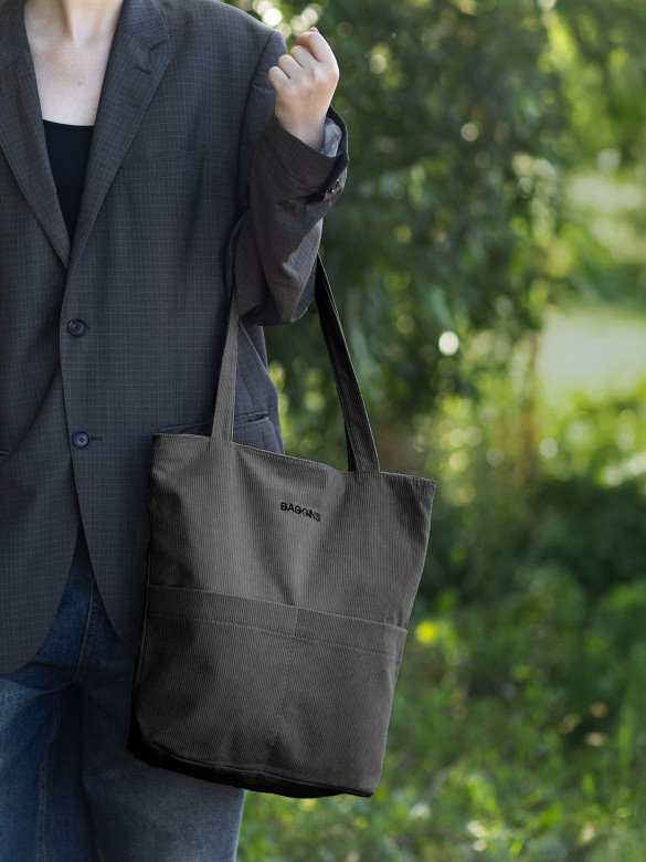 Шоппер Baggins 762 тёмно-серый