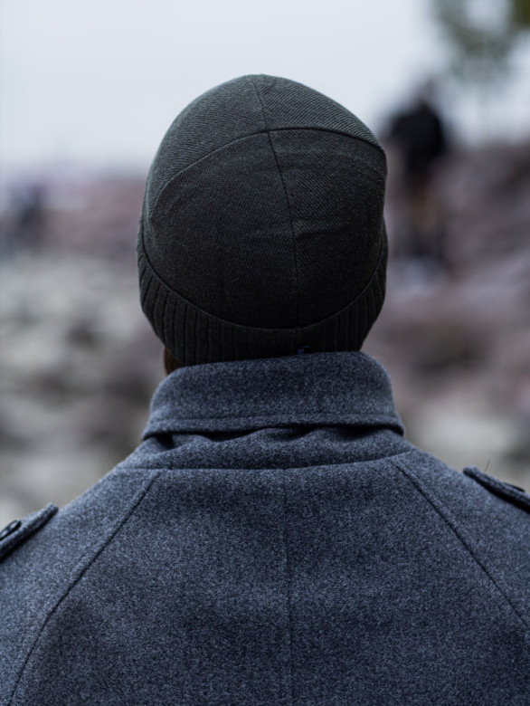 Мужская шапка-бини 2903 MARHATTER полынь Мужская шапка-бини 2903 MARHATTER полынь