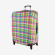 Чехол для чемодана Клетка размер L цветной Чехол для чемодана Клетка размер L цветной