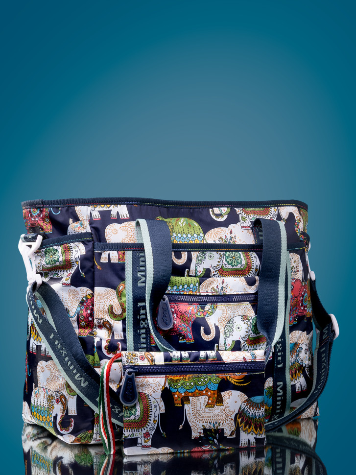Сумка Minigirl 3089 слон тёмно-синяя Сумка Minigirl 3089 слон тёмно-синяя