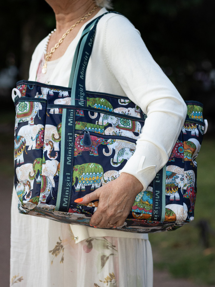 Сумка Minigirl 3089 слон тёмно-синяя