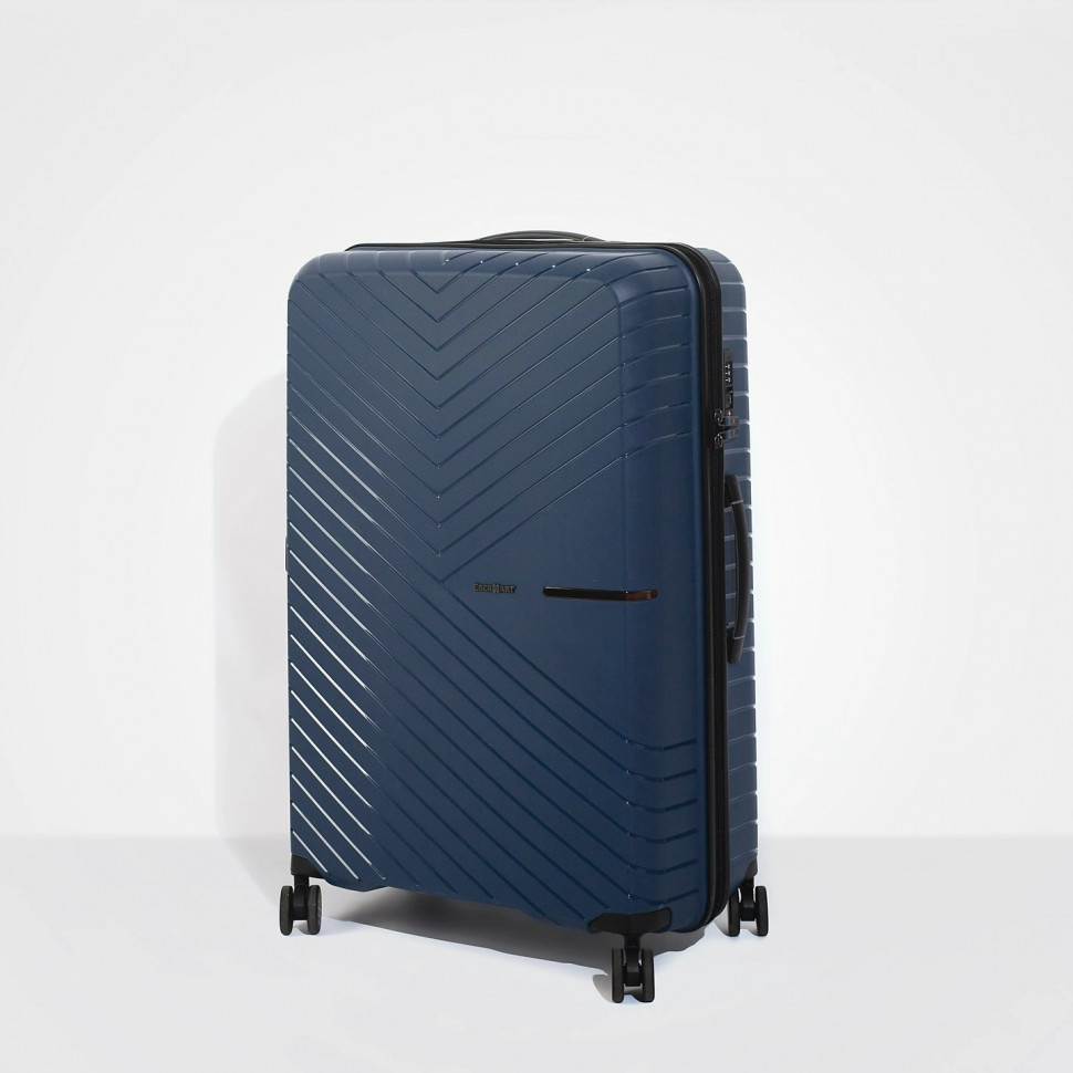 Чемодан Eberhart Allure большой L полипропилен 45A-016-428 4к. синий