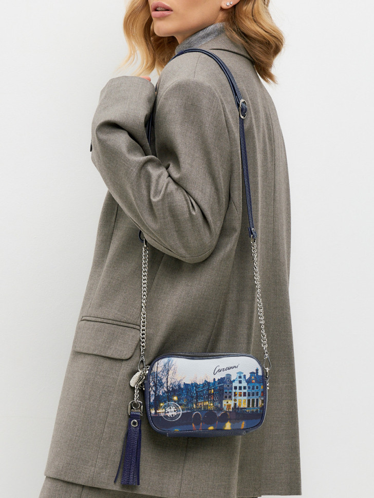 Сумка Curanni 2407 Амстердам синяя