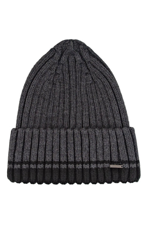 Мужская шапка 12777 MARHATTER серая