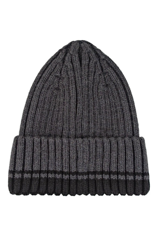 Мужская шапка 12777 MARHATTER серая