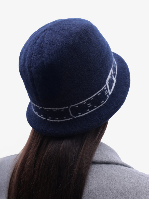 Шляпа Stigler 27-235 темно-синий/белый