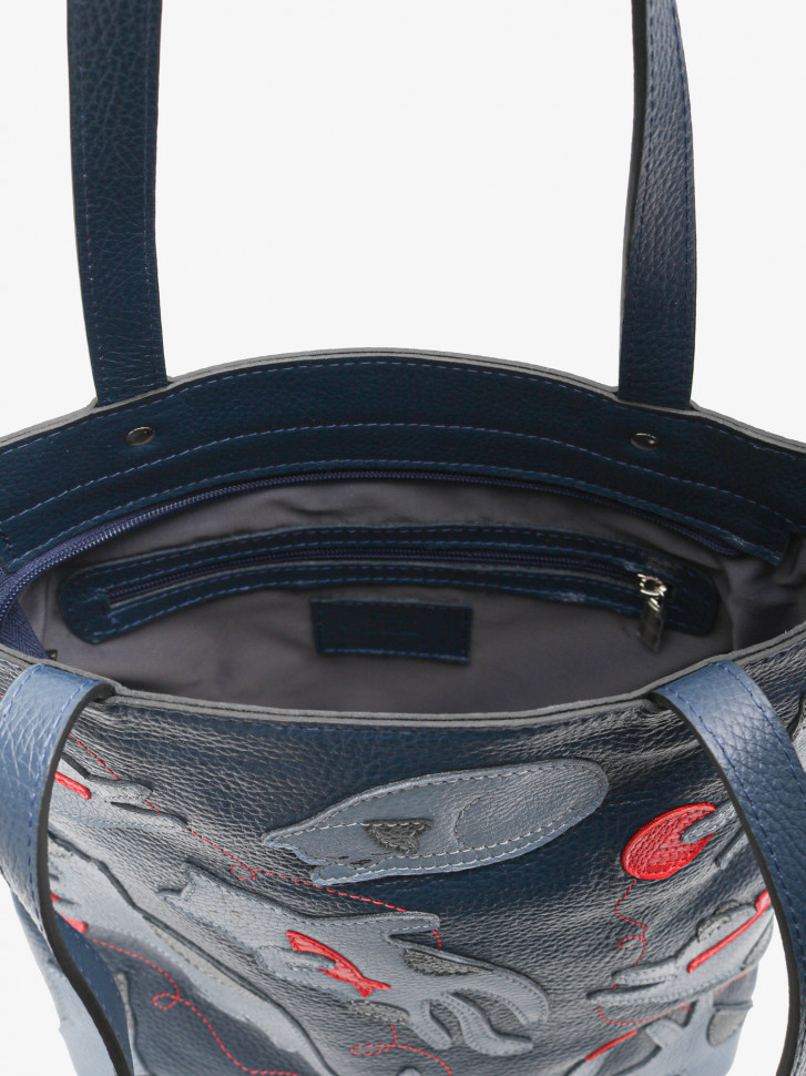 Сумка Protege ДС-517-303 "Окно№2" синий флотер Сумка Protege ДС-517-303 "Окно№2" синий флотер