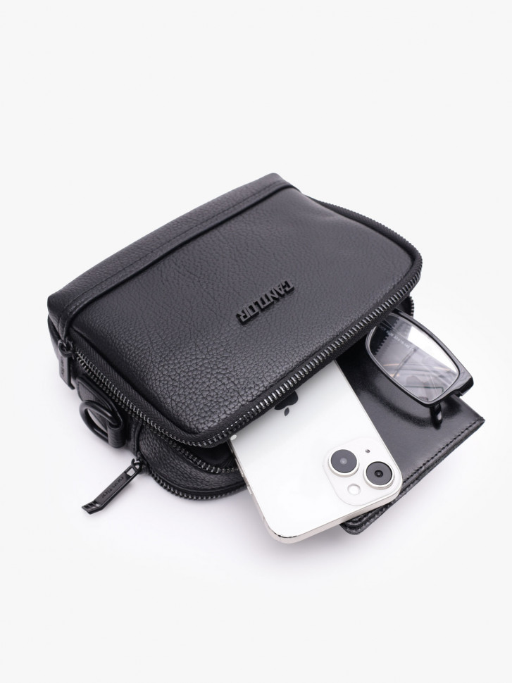 Сумка мужская Cantlor Ж03-G329 черная