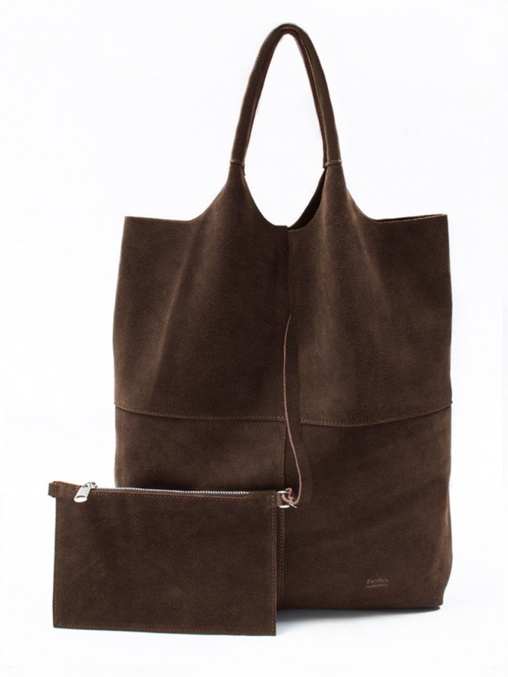 Сумка FIATO 2653С замша шоколад