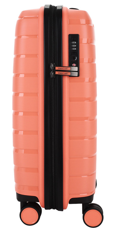 Чемодан Eberhart 40S-017 Shift полипропилен персик