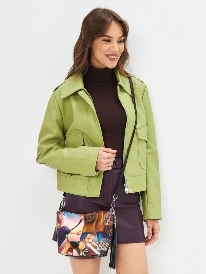 Сумка Curanni 2420 сан сет чёрная