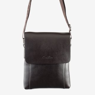 Мужская сумка-планшет из экокожи Cantlor 164M-6 коричневая
