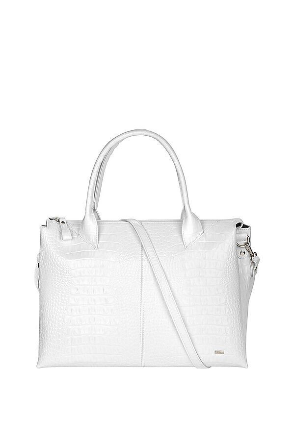 Сумка женская САБРИНА 79188 КРИСТАЛЛ кайман белая Сумка женская САБРИНА 79188 КРИСТАЛЛ кайман белая
