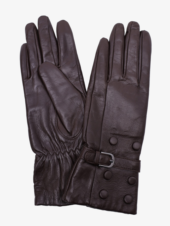 Перчатки женские GsG (3.2) 13801 темно-коричневые Перчатки женские GsG (3.2) 13801 темно-коричневые