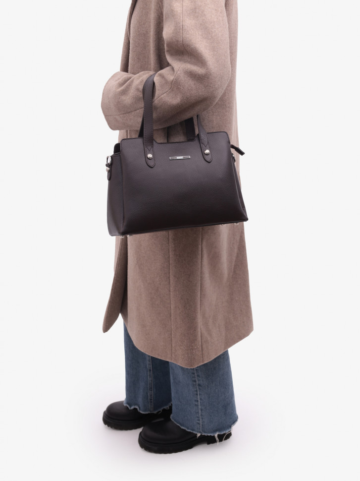 Сумка женская Karya 2390 тёмно-коричневая