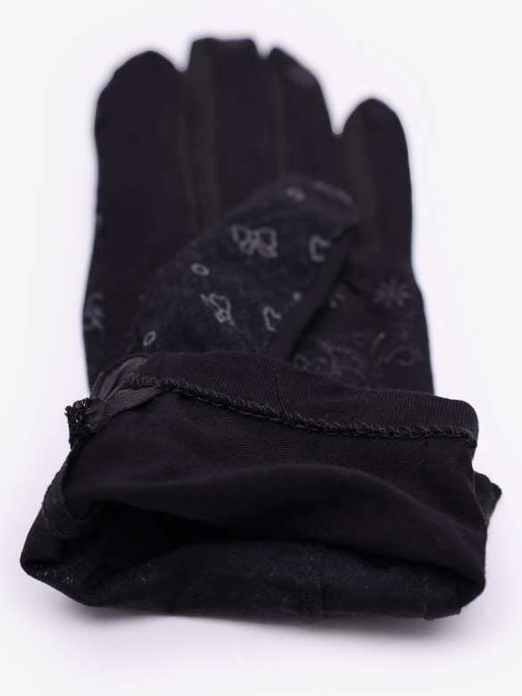 Перчатки женские Aniya (4.6) 1301-1 черные Перчатки женские Aniya (4.6) 1301-1 черные