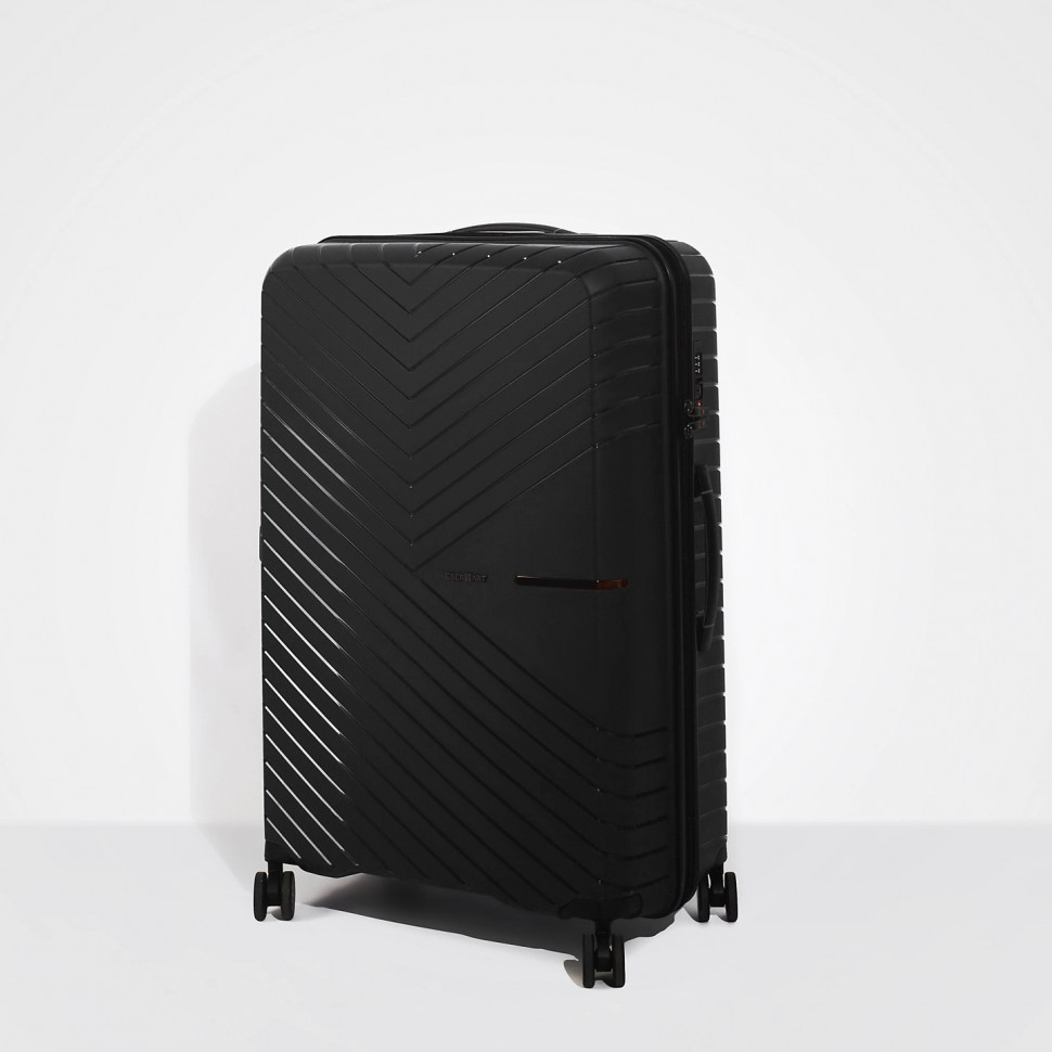 Чемодан Eberhart Allure большой L полипропилен 45A-009-428 4к. чёрный