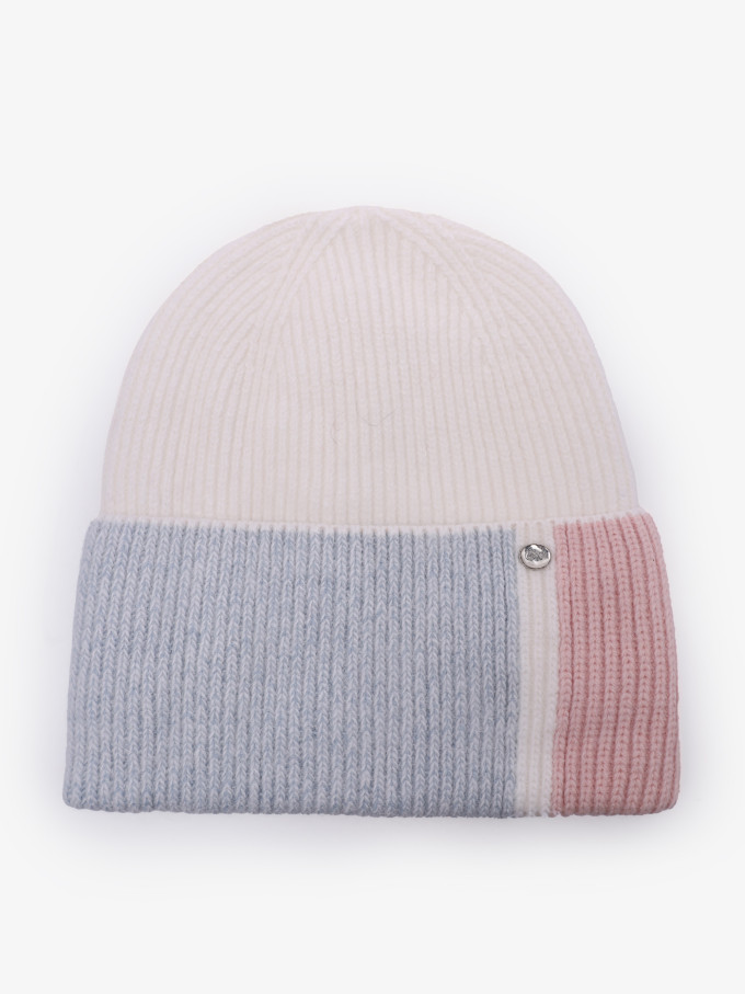 Шапка OvenTrico 1570 белый/голубой/розовый Шапка OvenTrico 1570 белый/голубой/розовый
