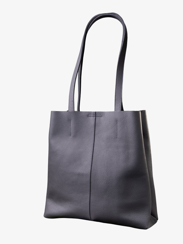 Сумка Baggins 0128 т. серая фл.