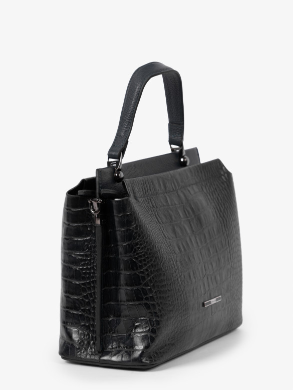 Сумка женская Karya 2427 зеленый крокодил