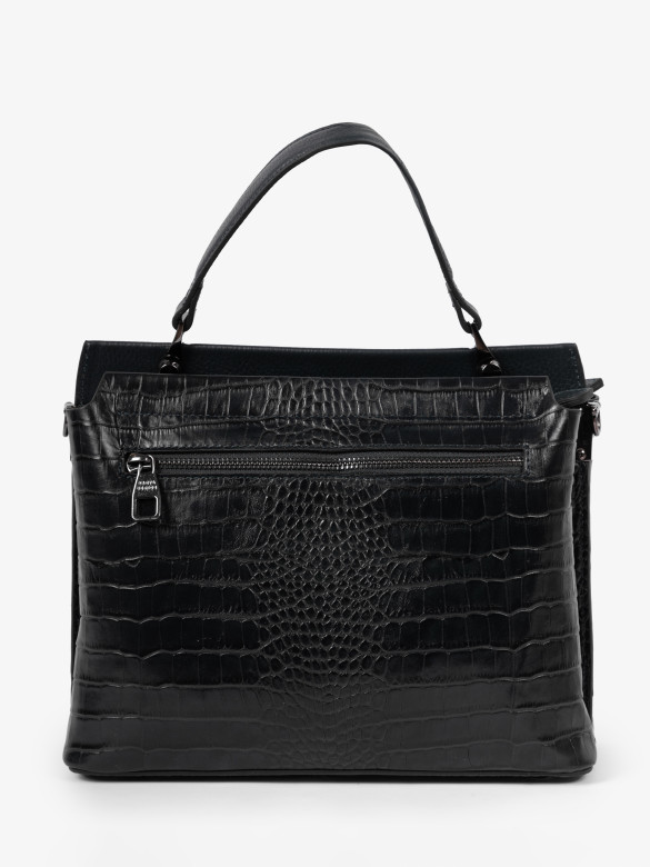 Сумка женская Karya 2427 зеленый крокодил