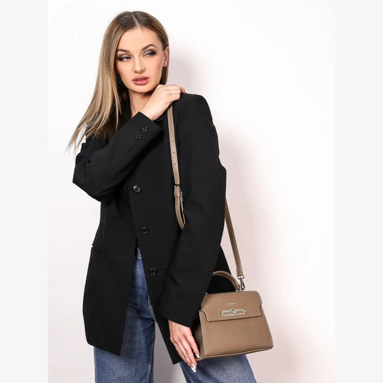 Сумка женская David Jones 7113 taupe