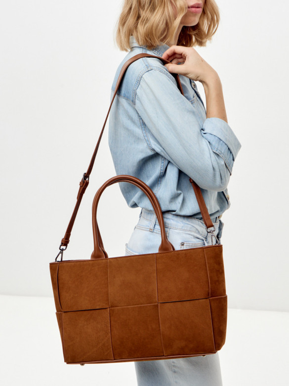 Сумка Curanni 9847 замша рыжая Сумка Curanni 9847 замша рыжая