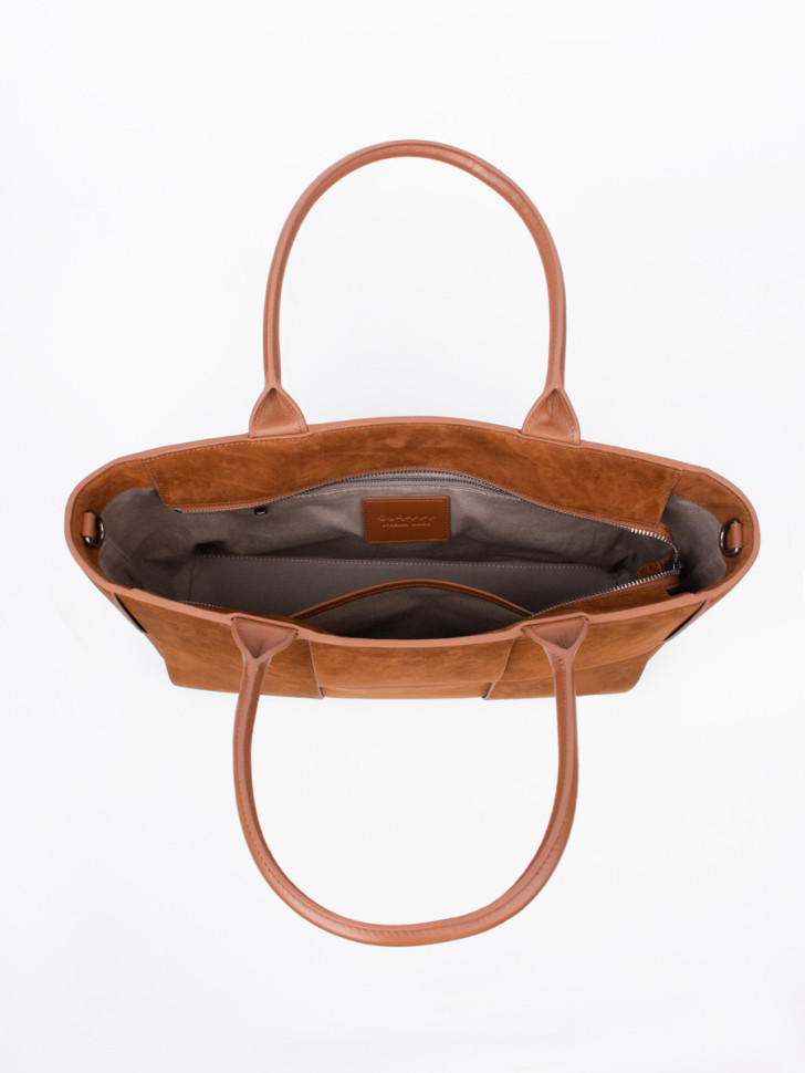 Сумка Curanni 9847 замша рыжая Сумка Curanni 9847 замша рыжая