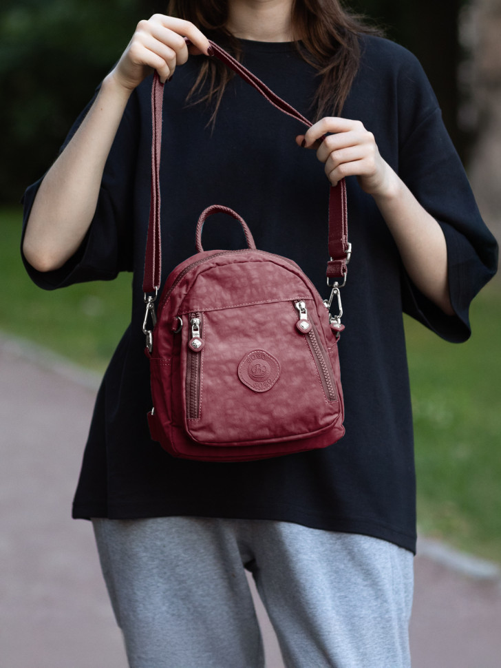 Рюкзак-сумка женский Bobo 8304-8 бордо Рюкзак-сумка женский Bobo 8304-8 бордо