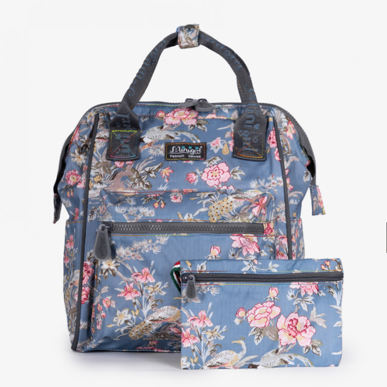 Сумка-рюкзак Minigirl 20186 цветы