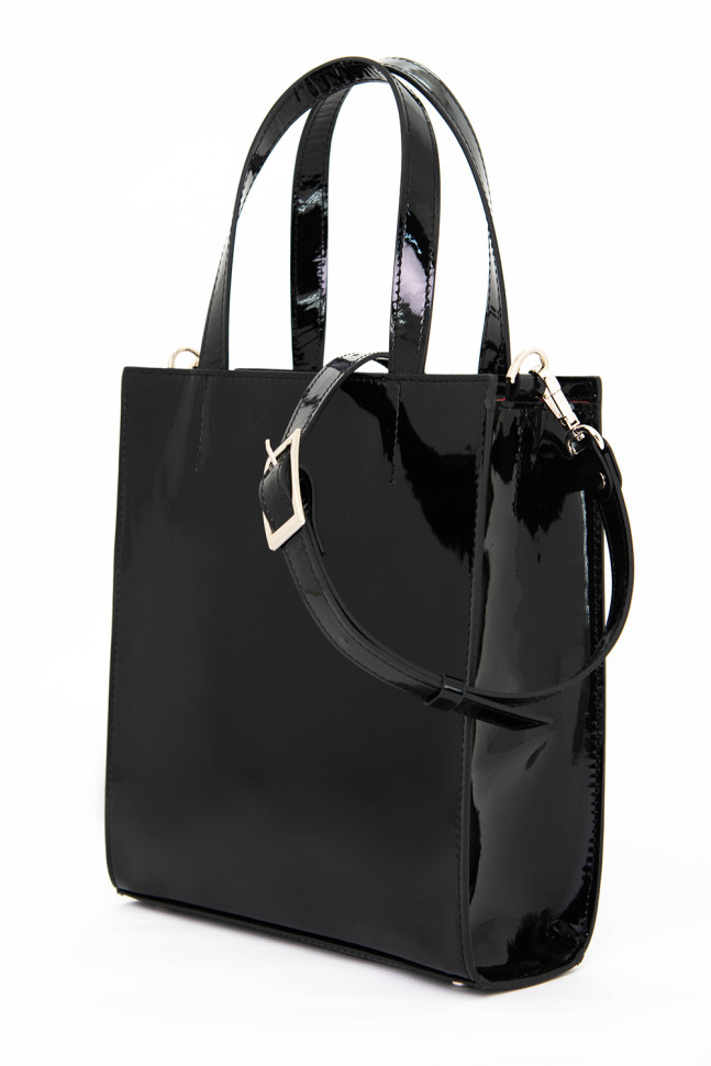 Сумка Protege Ц-554.18 черный лак Сумка Protege Ц-554.18 черный лак