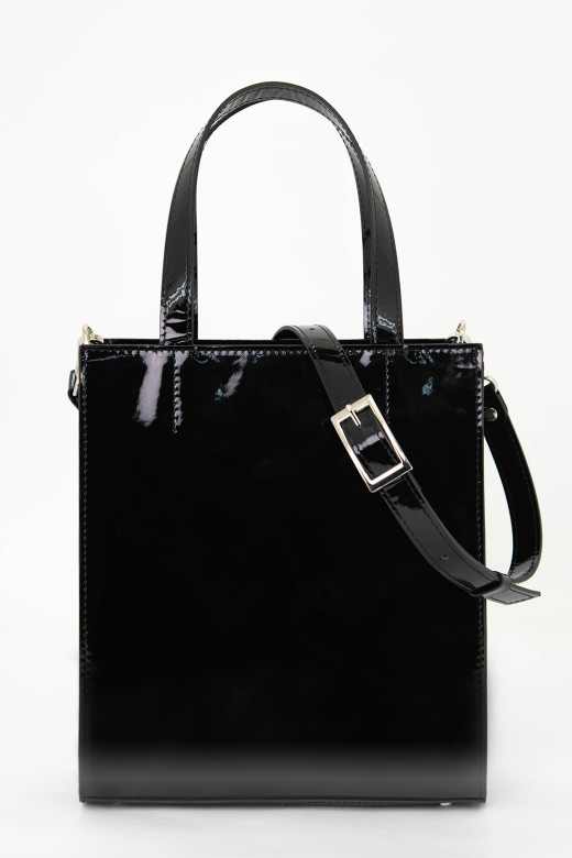 Сумка Protege Ц-554.18 черный лак