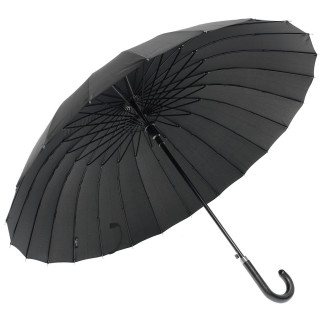 Зонт-трость Popular 600 24 спиц чёрный