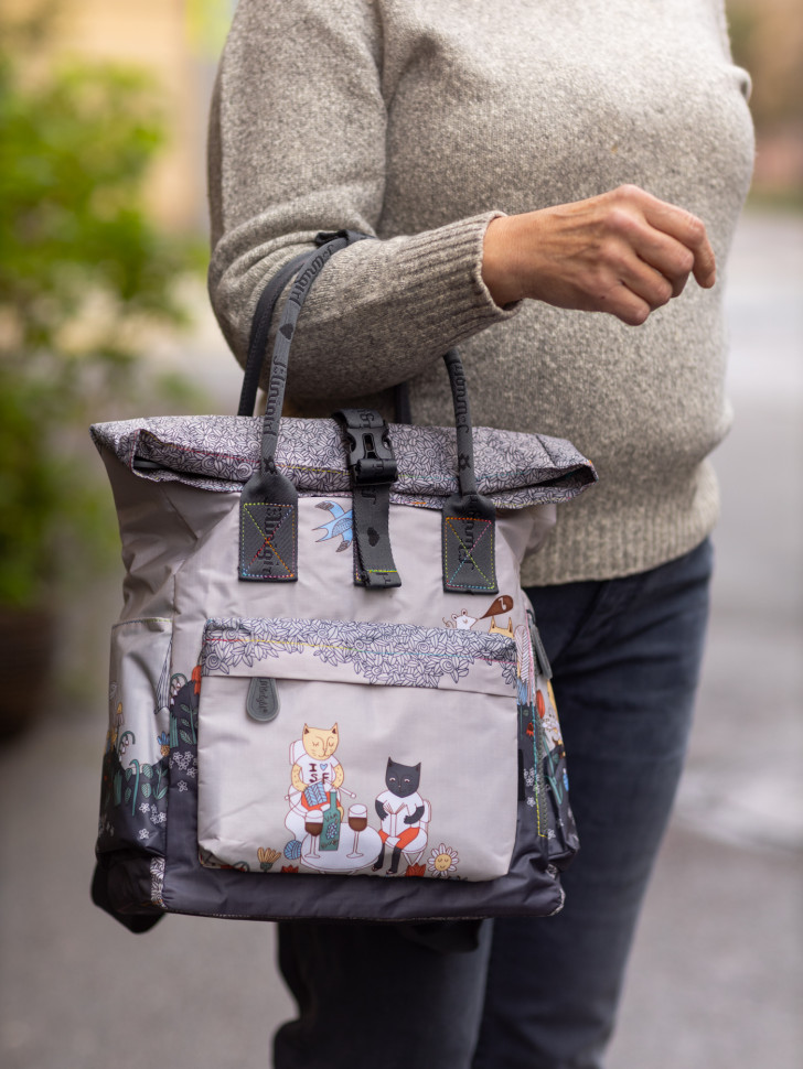 Сумка-рюкзак Minigirl 20175 коты Сумка-рюкзак Minigirl 20175 коты