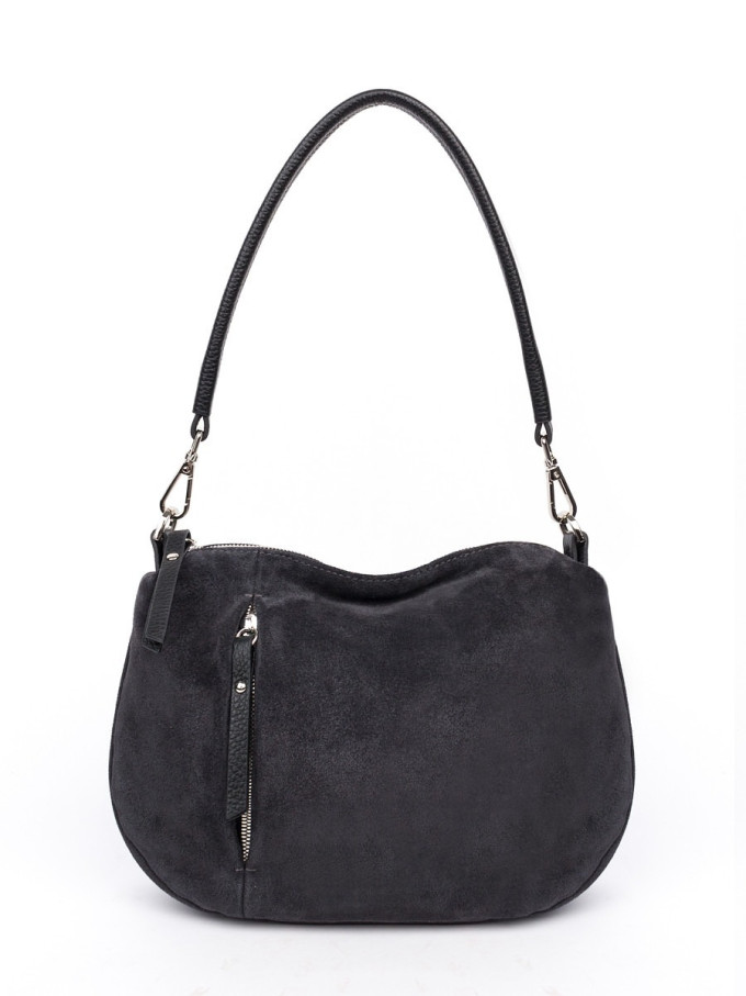 Сумка FIATO 2641 замша серая