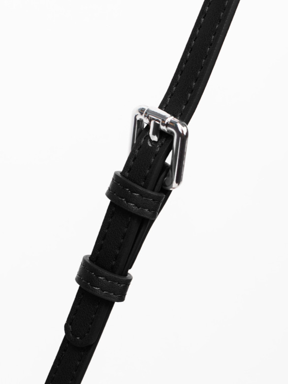 Сумка Lamagio 723 замша чёрная