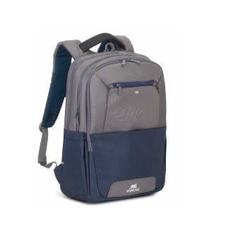 Рюкзак для ноутбука 17.3'' RIVACASE, 7777 steel blue/grey